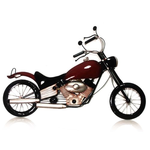 Vintage Iron Motorcycle Bar Wall Hanging Decoration   3