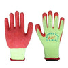 one pair Work Universal Protection Glue Gloves 25cm  Yellow-red