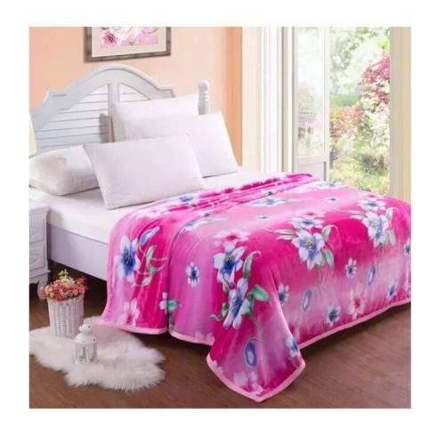 Two-side Blanket Bedding Throw Coral fleece Super Soft Warm Value 180cm 42