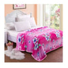 Two-side Blanket Bedding Throw Coral fleece Super Soft Warm Value 180cm 42