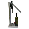 Manual Bottle Corker Brew Wine Cap Pressing Machine 2 heads Stainless Steel