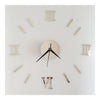 Roman Digit Acrylic Wall Clock Decoration    silver mirror