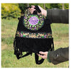 Yunnan Fashionable National Style Ebroidery Bag Stylish Featured Shoulders Bag F