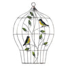 Moderne Acier Oiseau Cage Murale Décoration D