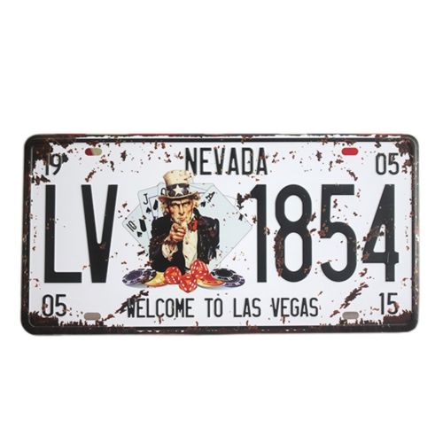 America Vintage Car Plate Wall Hanging Decoration   2