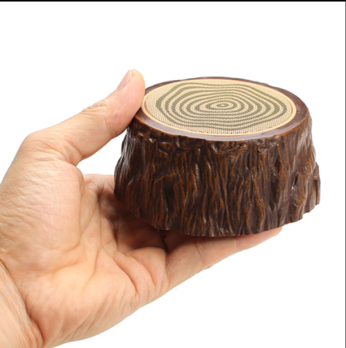 Outdoor Protable Mini Speaker Hands-free Bluetooth Wooden Stump Music Subwoofer