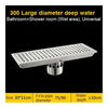 Choisissez Grand Calibre 30x11cm Acier Inoxydable 304 Rectangulaire Drain de Sol