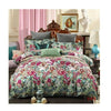 Lit Housse de Couette Bâche 4pc Set Gamme Coton 100% 001