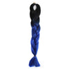 Afro Dyed Big Braid  Chic Gradient Ramp hair extension