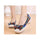 Old Beijing Cloth Shoes Woman Embroidered Shoes Literary Style Slipsole Increase
