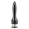 Stainless Steel Meat Tenderizer Needle Tendon Cutter Steak Black