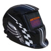 Best Mig Welding Helmet in Luminous Black Shade with Formula One Graphic Design