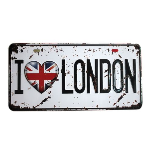 America Vintage Car Plate Wall Hanging Decoration   22