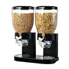 Dual Dry Compact Food Nut Cereal Candy Dispenser