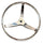 Stainless Steel Steering Wheel Yacht Marine 15.5"