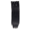 56cm 22" Hair Extension 7pcs Suit fishing line straight 120g