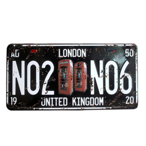 America Vintage Car Plate Wall Hanging Decoration   21