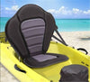 Adjustable Padded  Kayak Seat with Straps & Brass Snap Hooks