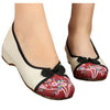 Butterfly Flower Old Beijing Cloth Embroidered Shoes
