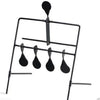 Spinning Target Metal Plinking Air Gun Rifle Slingshot Catapult