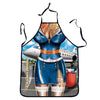 3D Digital Printing Sexy Creative Home Decoration Apron   WQ 071