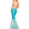Blue Mermaid Dress Halloween Uniform Cosplay