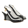 Casual Comfortable Slipsole Peep-toe Sandals Buckle Patent Leather  High Heel