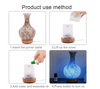 Ultrasonic Aroma Diffuser Essential Oil Diffuser Air Purifier 100ML
