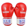 Haut de Gamme Tournoi Gants Entrainement de Boxe Rouge