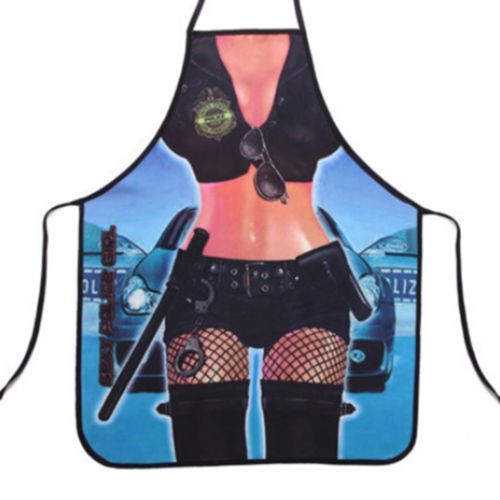 Policewoman Apron Creative Party Sexy Gift