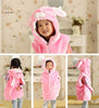 Kids Vest With Animal Hoodie Plush Fluffy Warm Jacket Great Gift For Children