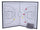 Foldable markers tactics coaching board Basketball Sport strategy board Coaches