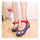 Sunflower National Style Woman Shoes Increased within Emboridered Shoes Old Beij