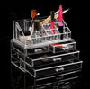 Clear Acrylic Makeup Cosmetics Jewelry Organizer Display Box Storage