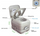 10L DOUBLE SPRAY NOZZLES PORTABLE TOILET FOR CARAVAN & CAMPING