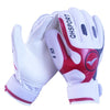 Latex Goalkeeper Gloves Roll Finger Non-slip Breathable    white red