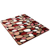 Coral Carpet  Fleece Non-slip Door Mat Romantic printing mat