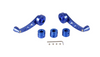 Car Door Handle Cranks Window Winders  and Adapters Blue