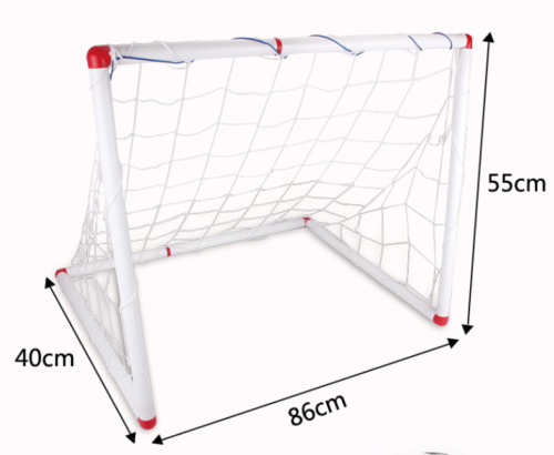 Soccer Goal & Ball Set Air Pump Portable Indoor Outdoor Futbol Child Big Size