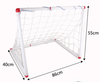 Soccer Goal & Ball Set Air Pump Portable Indoor Outdoor Futbol Child Big Size