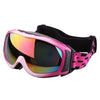 XA-031 Outdoor Sports Glasses Anti-frog Ski Goggies   white with pink