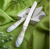 Brand New Wedding Cake Resin Handle Knife and Sever Serving Set