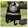 Yunnan à la Mode National Style Ebroidery Sac Élégant en Vedette les Épaules F