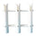 Plastic Tube Fishing Rod Holder Rack for Yacht with 3 Tubes