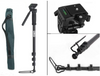Photographie Monopode & Fluide Tête Cylindrique & Support pour Appareil Photo