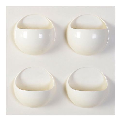 Traceless Bathing Room Storage Rack    beige 4 lattice