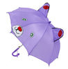 Cute cartoon Animal Umbrella For Children Kids ears Bend handle
