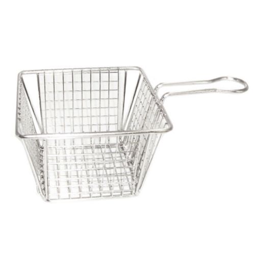 Small Fried Food Basket Stainless Steel F thick gridding big