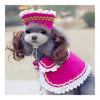 Dog Pet Clothes Cloak Wig Hat Suit