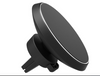 Wireless QI Car Charger Magnetic Air Vent Mount 2 in 1